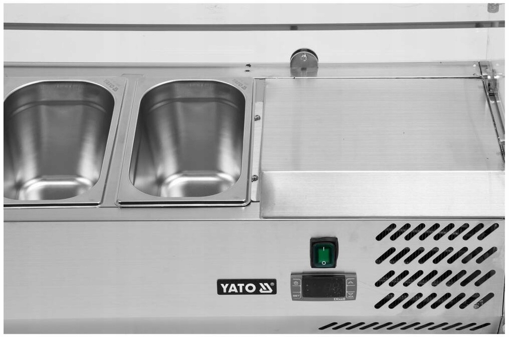 Witryna Chłodnicza Nadstawna Gastronomiczna 5x GN 1/4 120 cm Yato YG-05320
