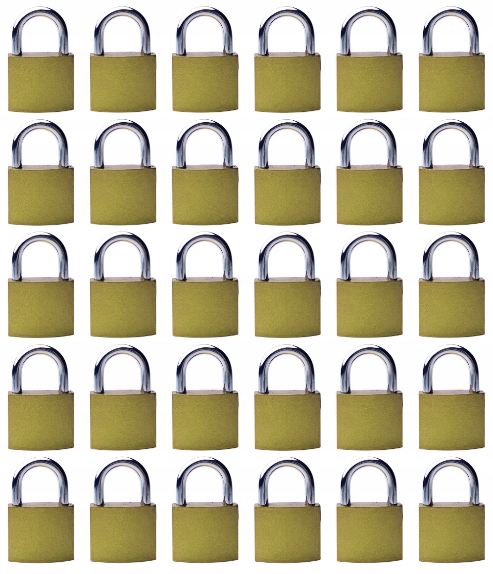 

A&b 30 Kłódki Na 1 Klucz System 1 Klucza 50 MM