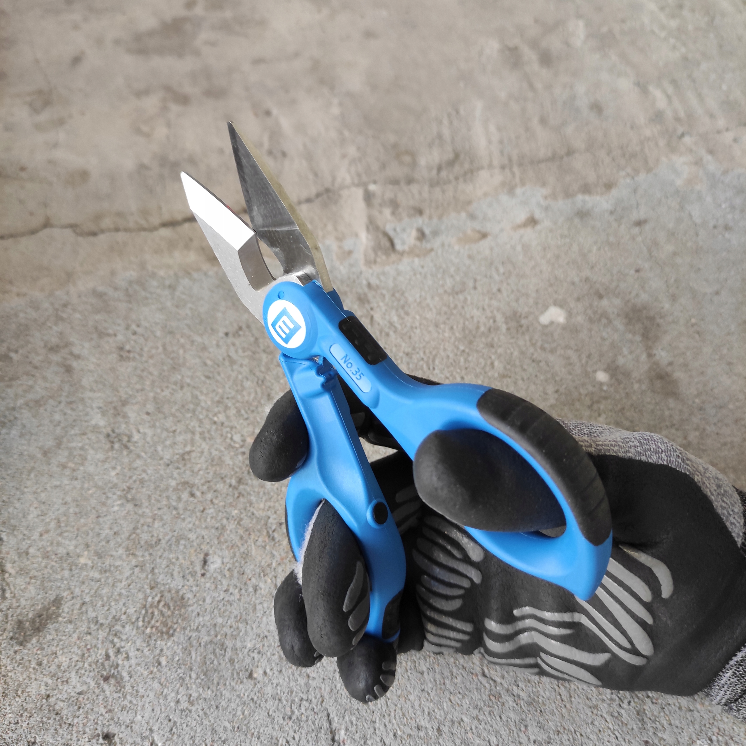 WEICON NOŻYCZKI INSTALACYJNE Z ETUI DO PASA INOX Marka Weicon