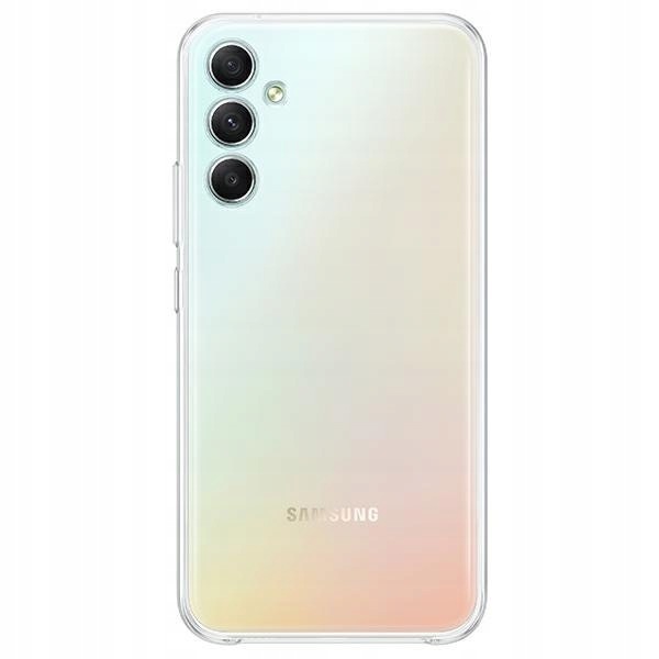 Etui Samsung EF-QA346CTEGWW A34 5GA346 przezroczysty/transparent Soft Clear