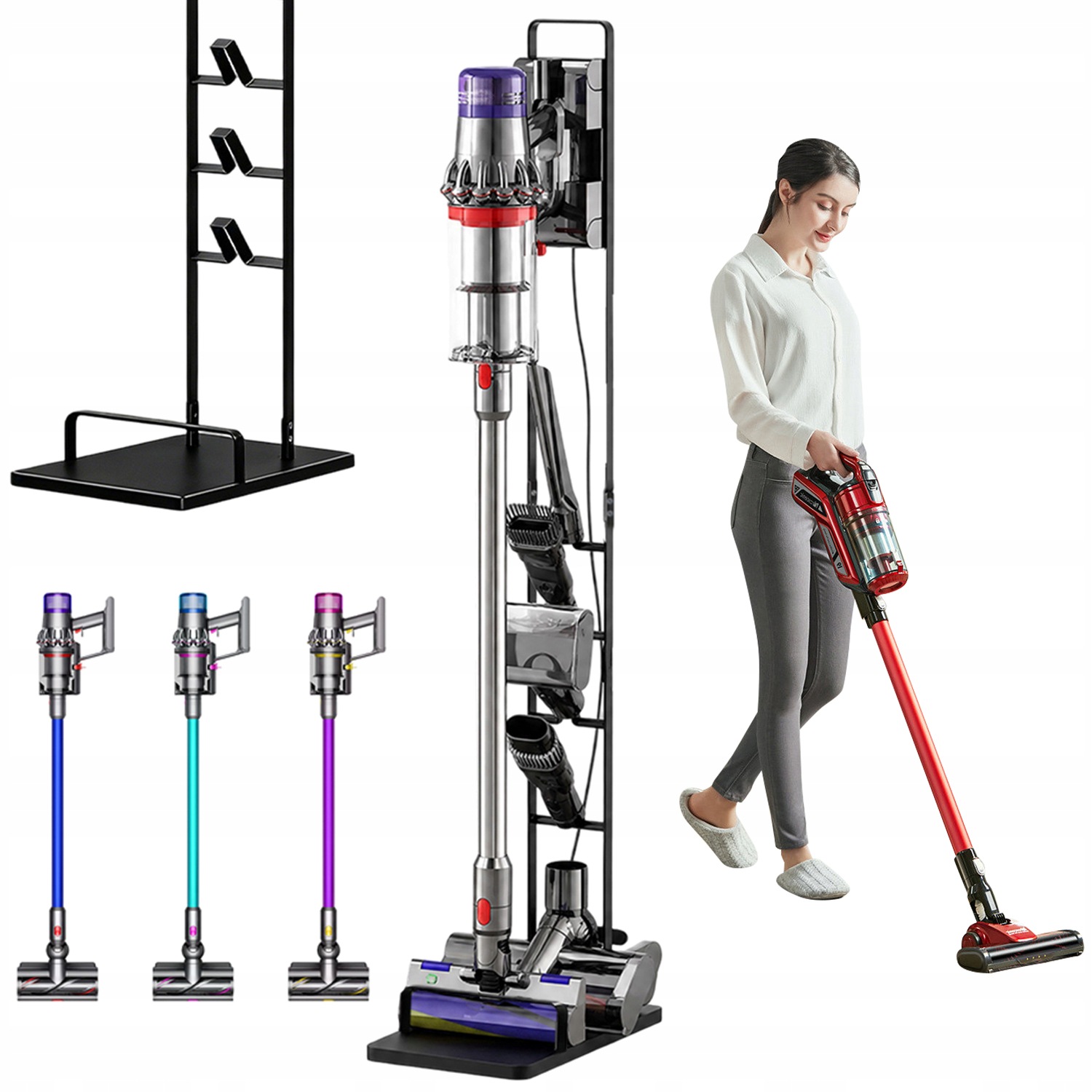 Stojan Na Vysavač Dyson Organizér Příslušenství Pro V6 V7 V8 V10 V11 V15