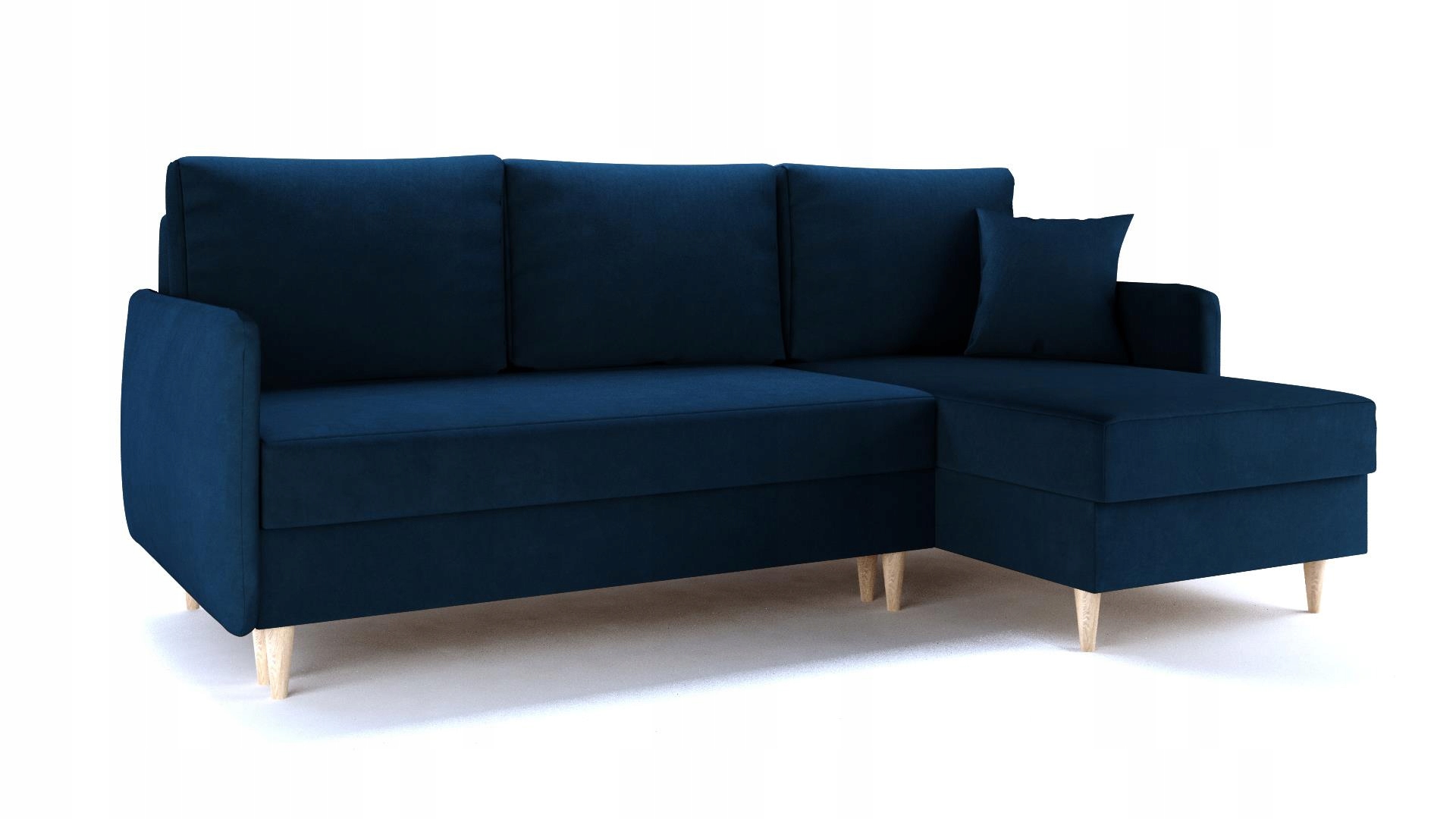 Rohová Sedací Souprava Rozkládací Rohová Sedačka Luna Slim do obývacího pokoje