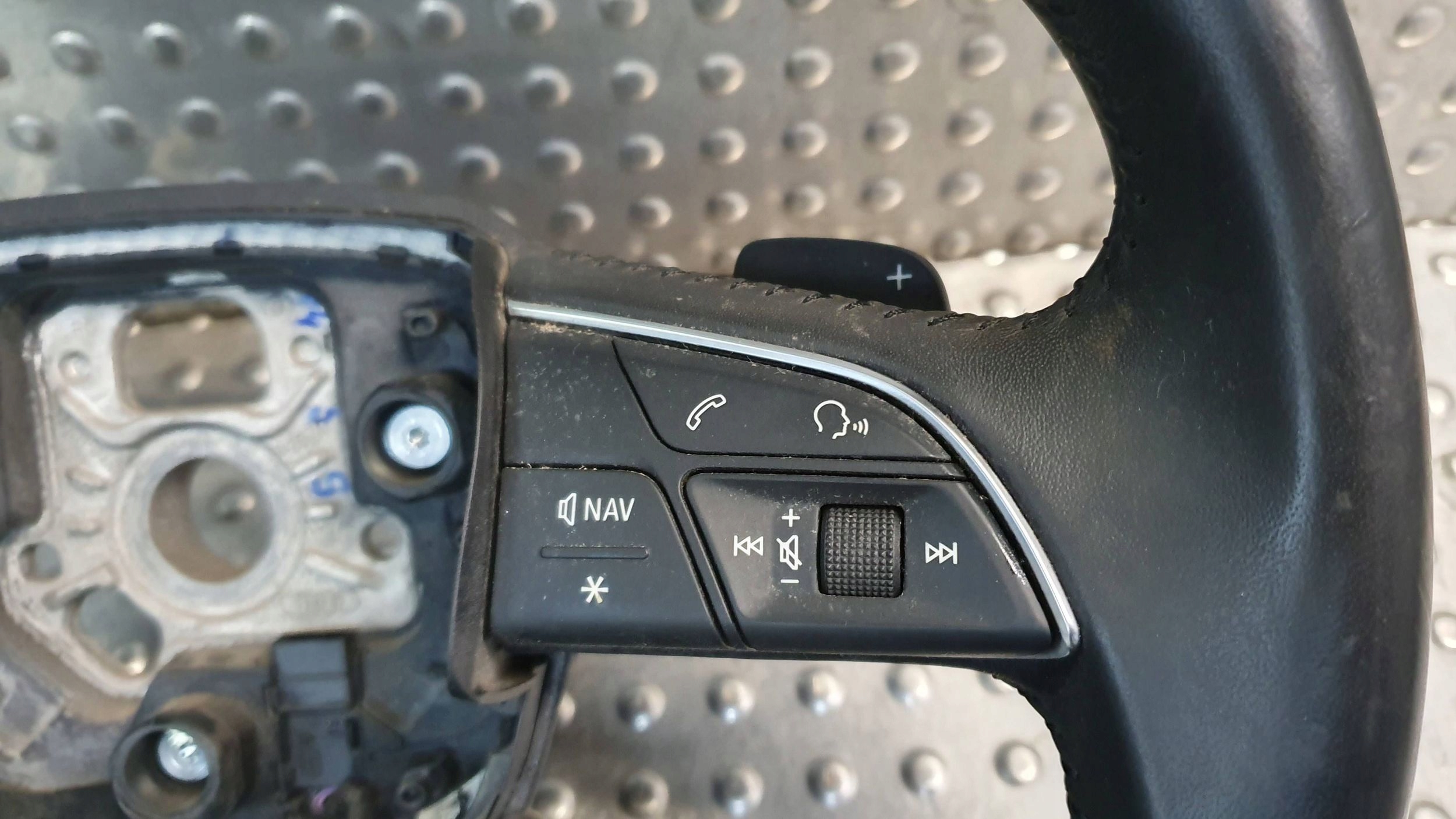 lenkrad Leder MULTIFUNKCJA AUDI Q7 4M 15- 4M0419091K