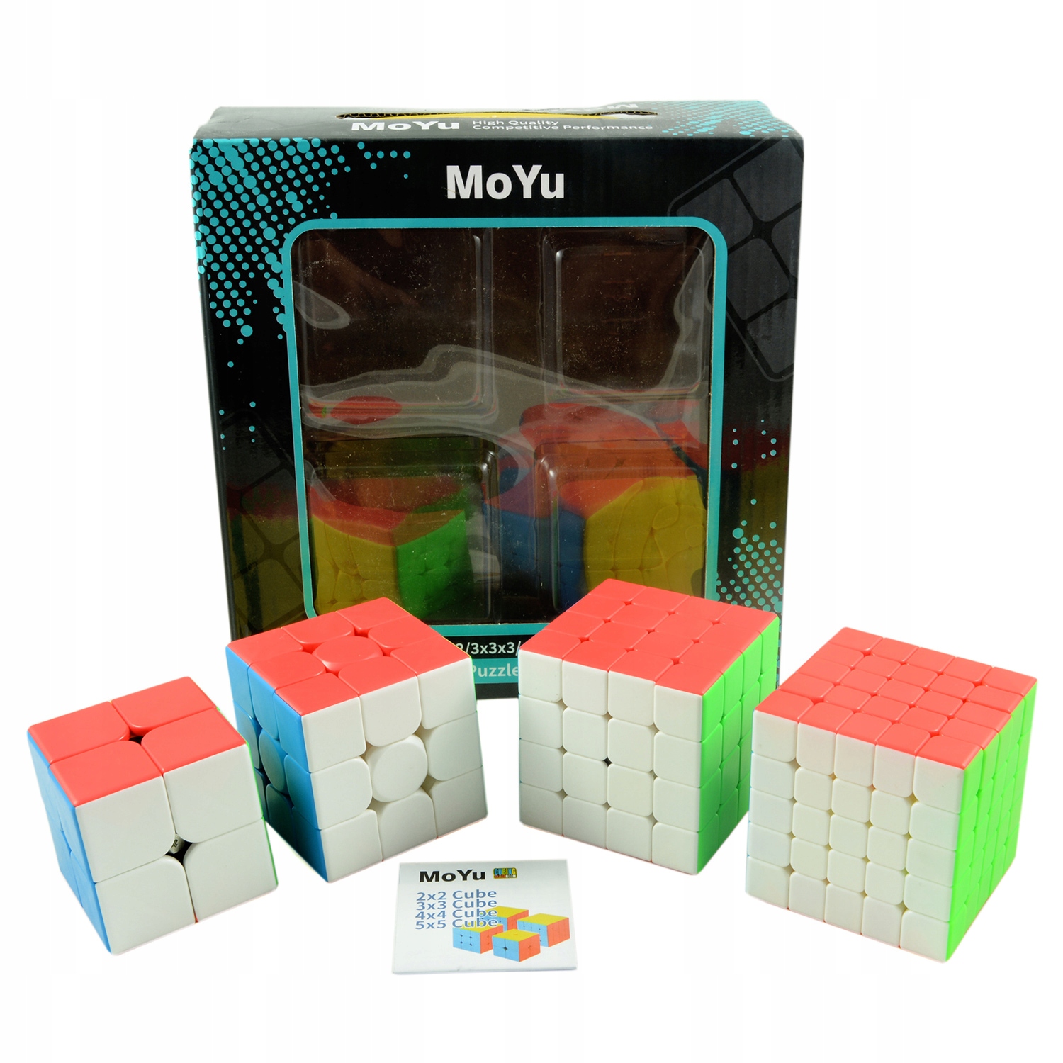 Zestaw kostek MoYu MoFang JiaoShi Color NOWOŚĆ ! Kod producenta MF9317A