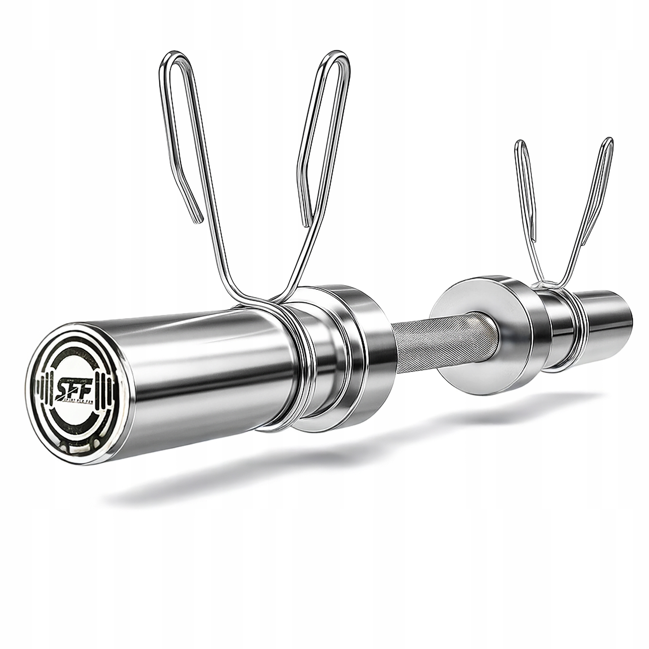 Gryf Krótki Olimpijski Gładki 50MM Sztanga Chromowana Zaciski