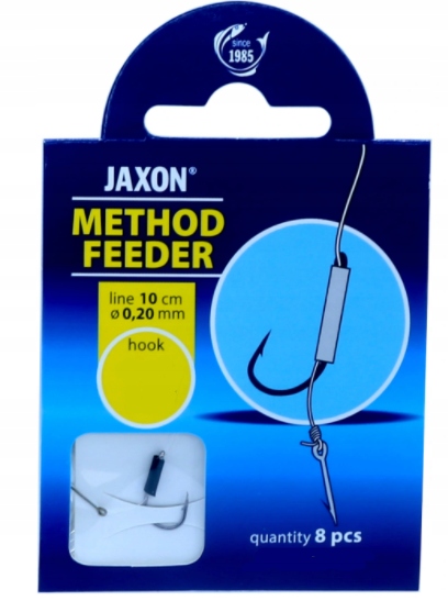 

Haczyki Method Feeder 8szt. Jaxon przypon Igła 12