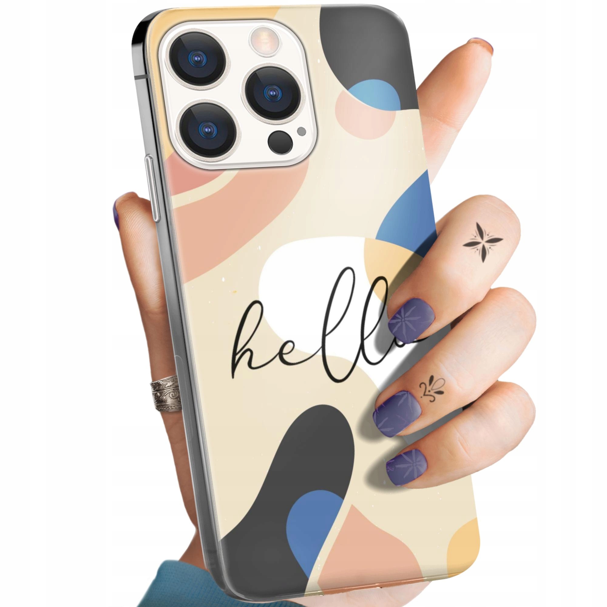 Etui Do Iphone 15 Pro Max Abstrakcja Kształty Obudowa Case