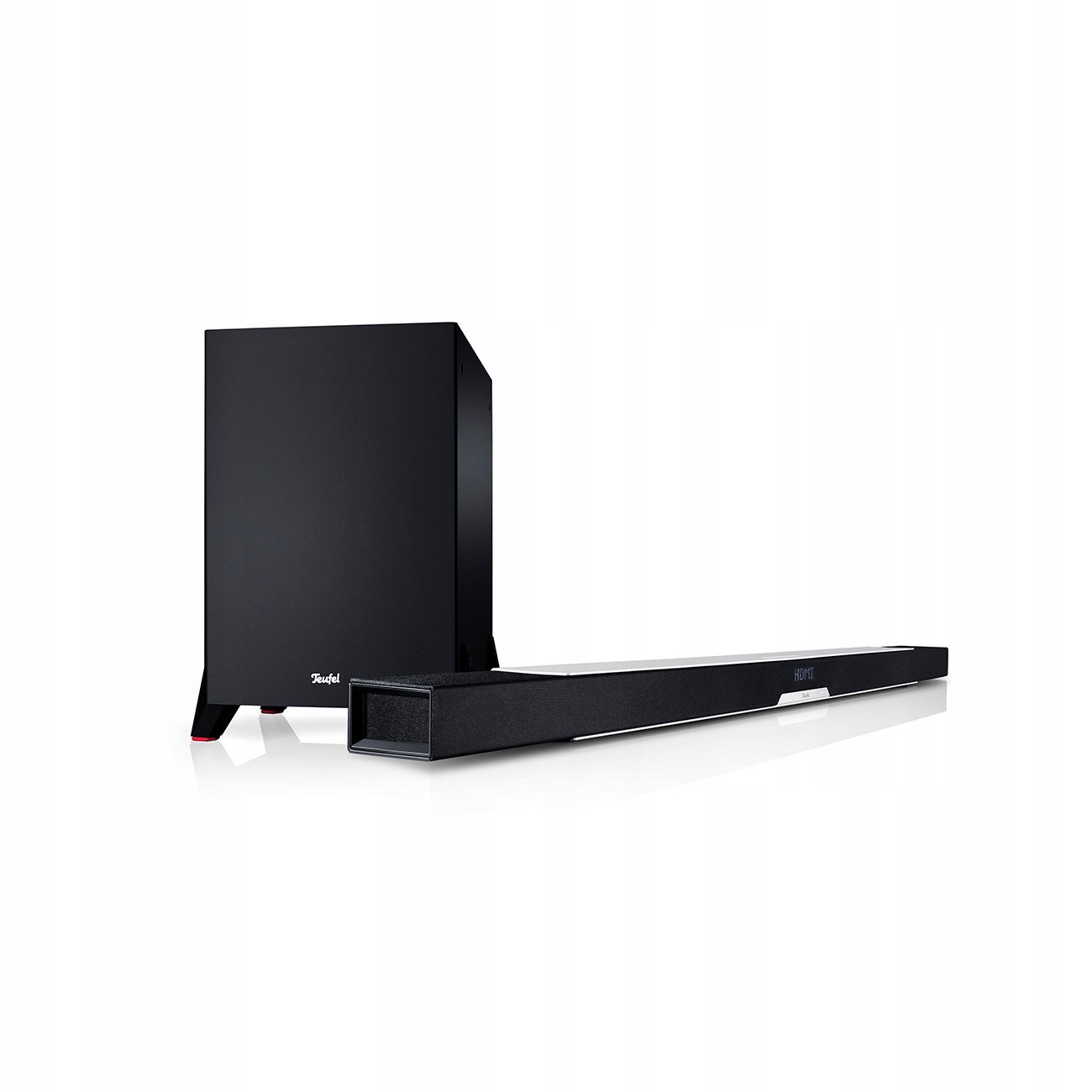 Soundbar Teufel Cinebar Lux Ambition, kino domowe, wifi, subwoofer, biały