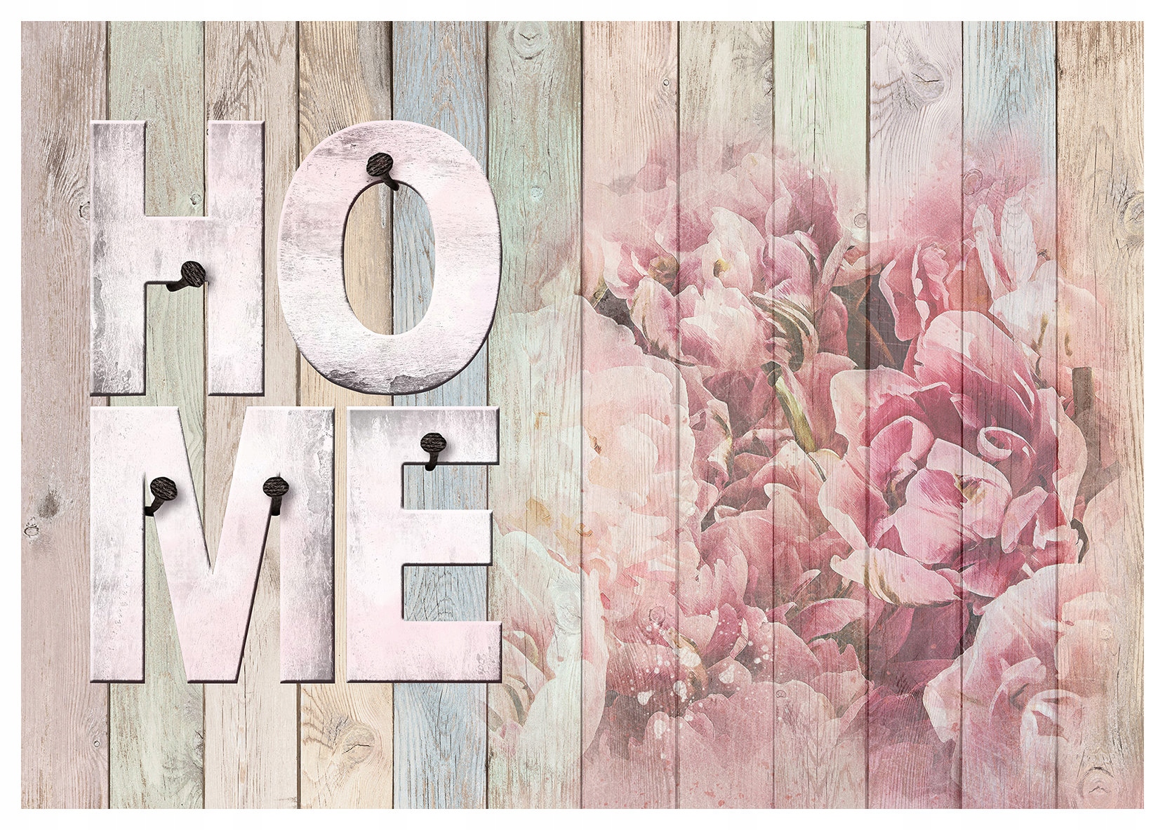 Fototapeta Pivoňky pastelové květiny do obývacího pokoje ložnice 250x175 lepidlo