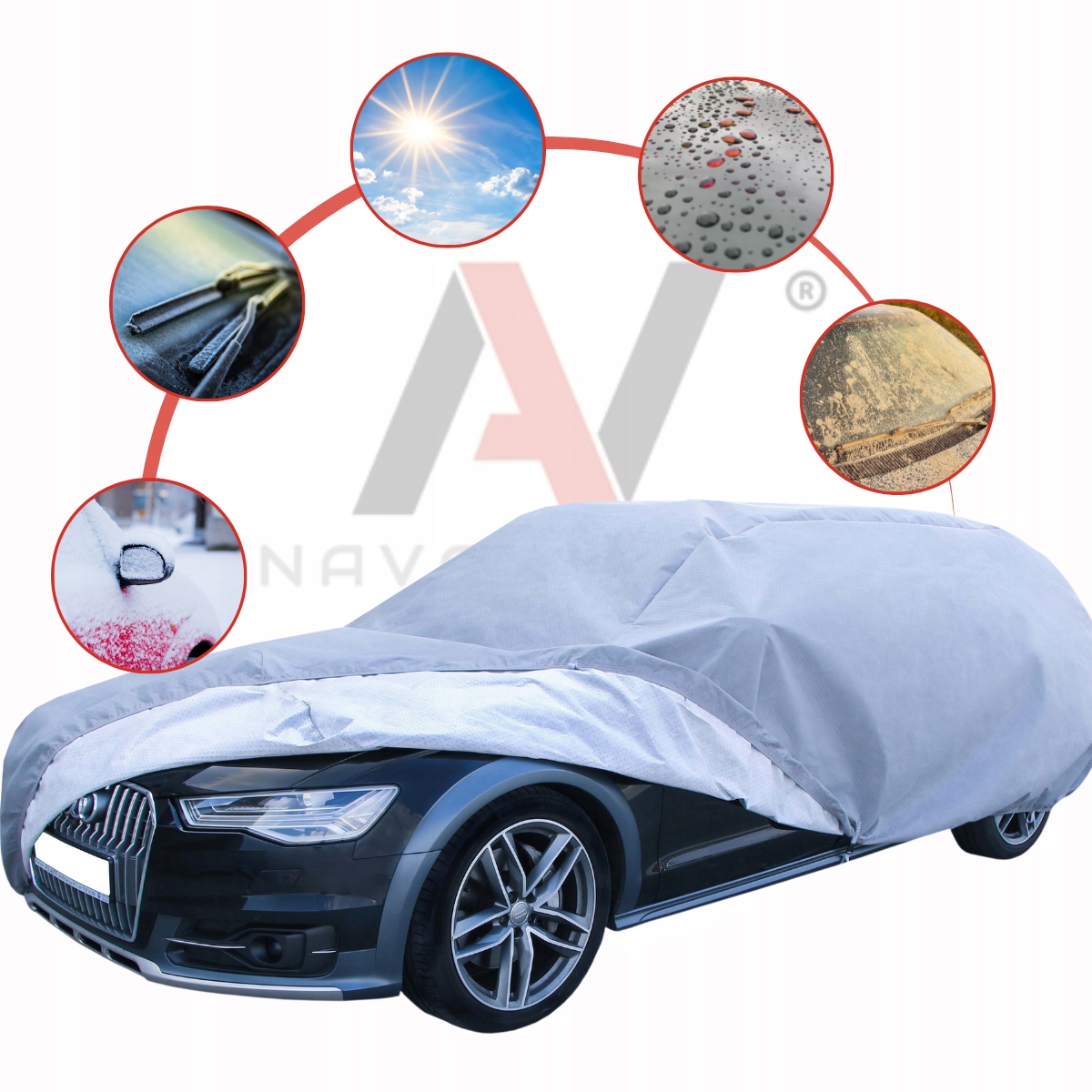 Pokrowiec na samochód exclusive M1 hatchback Producent Nava Group