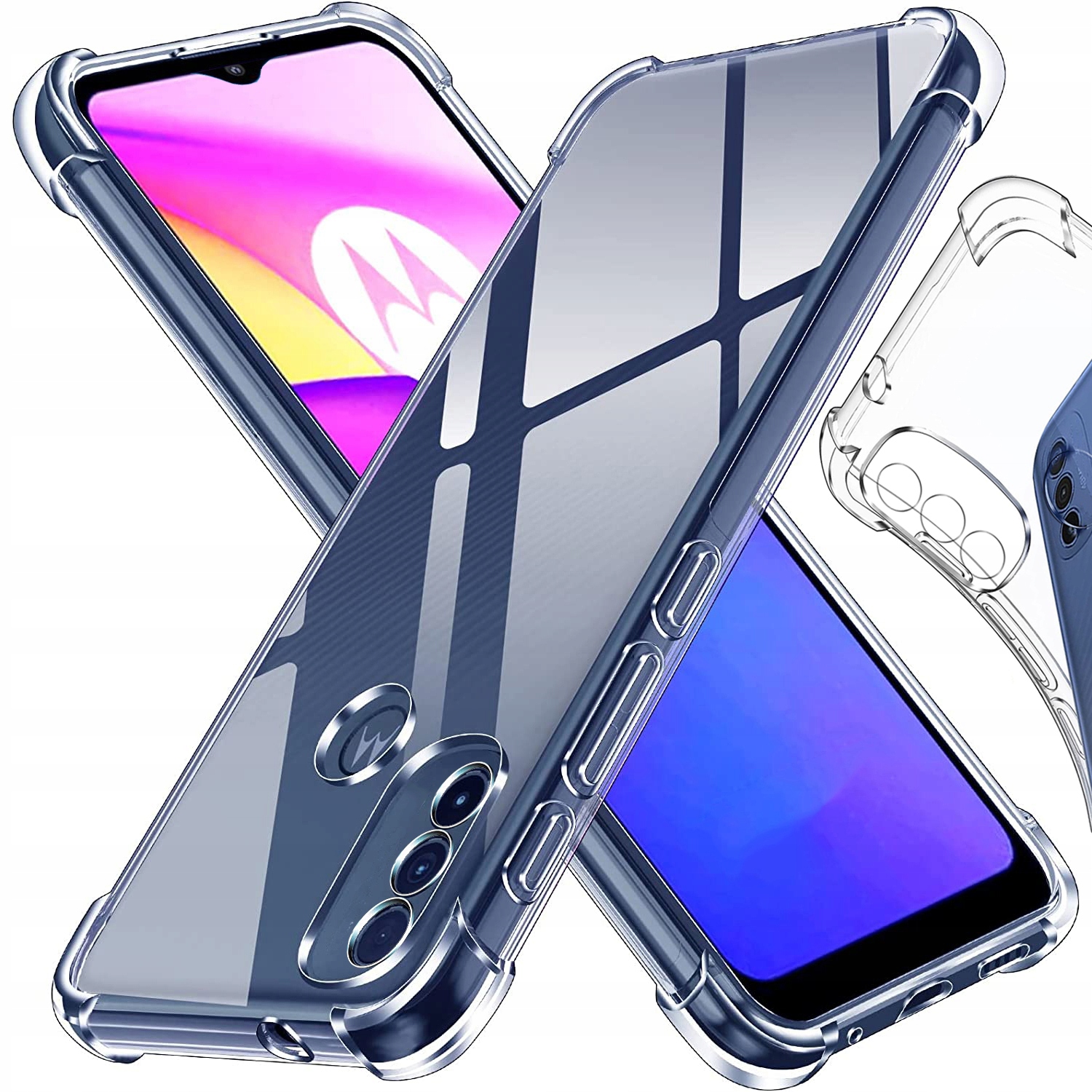 

Etui do Motorola Moto E20 Anti Shock Case Szkło