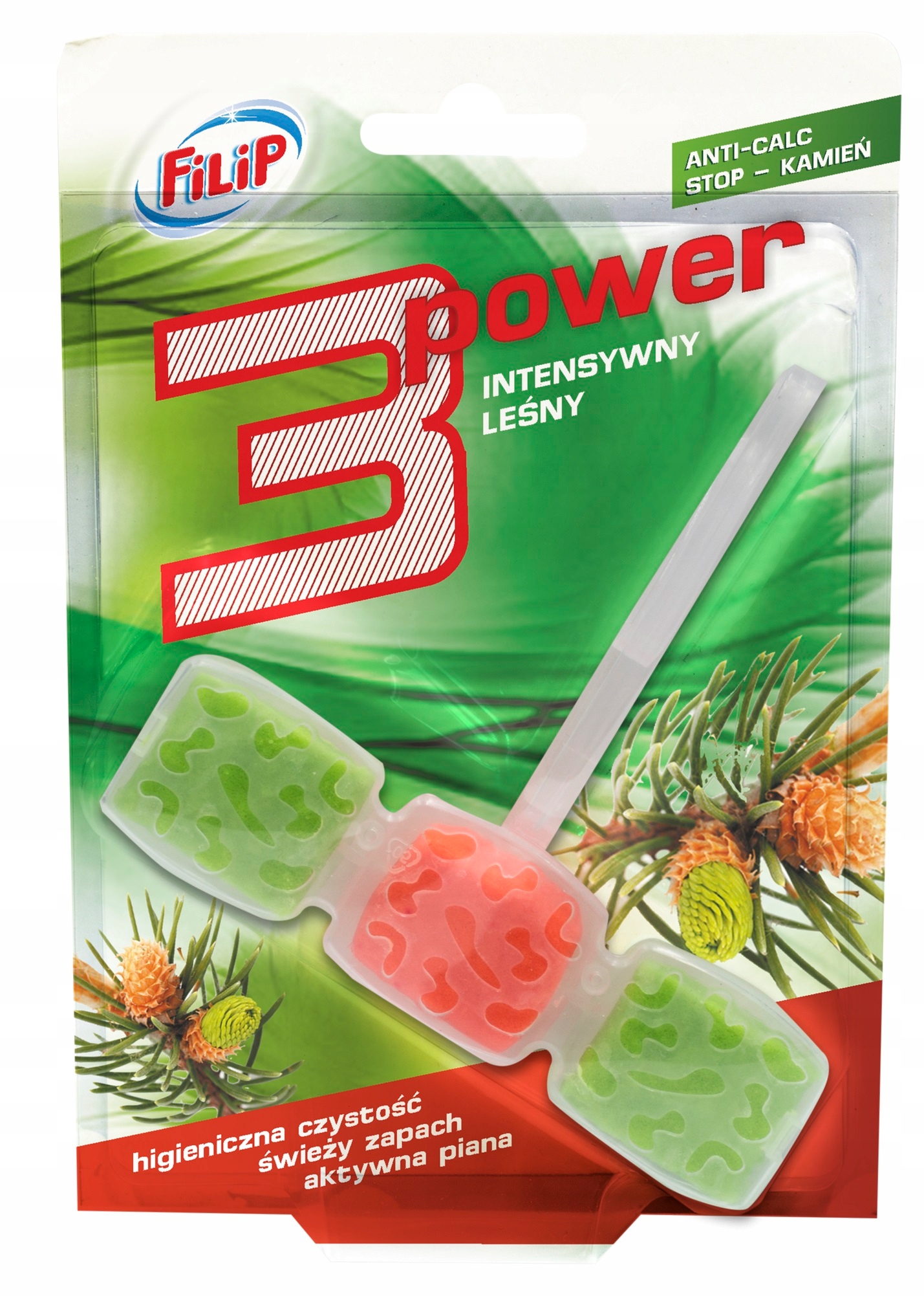 

Filip 3Power Zawieszka do Wc Intensywny leśny, 45g