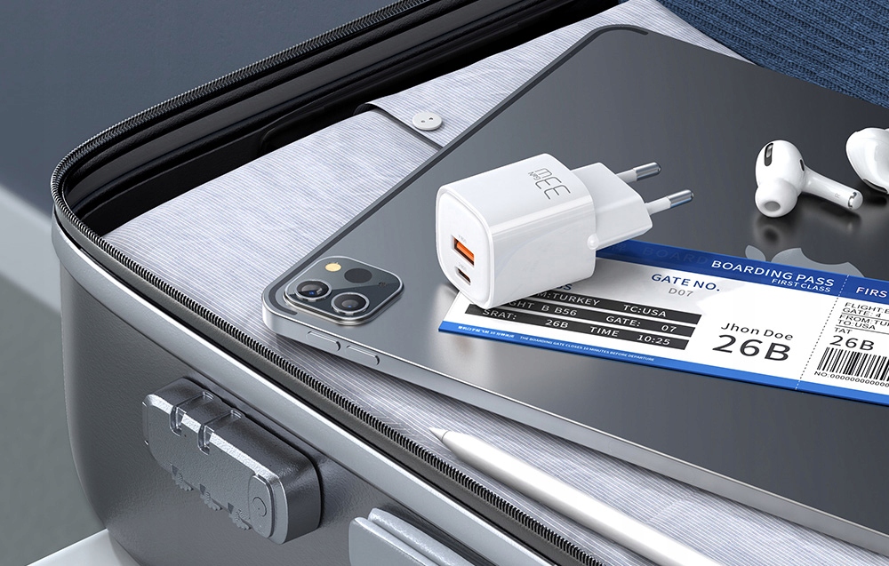 MCDODO KOSTKA ŁADOWARKA SIECIOWA GAN USB + USB TYP C 33W SZYBKIE ŁADOWANIE Marka McDodo