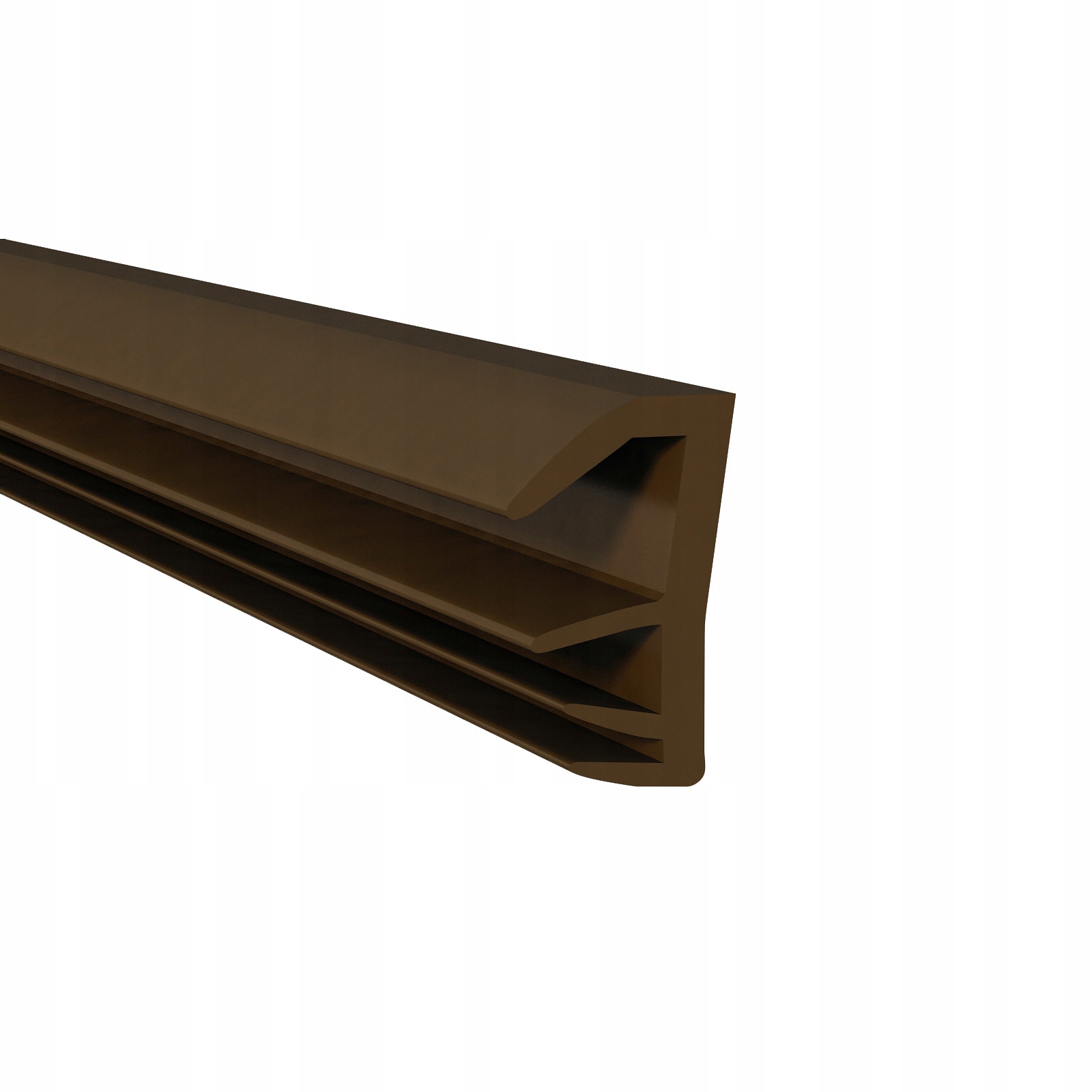 Těsnění pro dřevěné okenní dveře KD-5 Dveřní hnědá 30 m