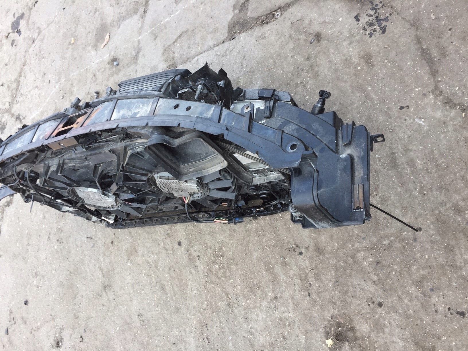 AUDI A8 D4 3.0 TDI support panel for radiators pillar AUTOMAT radiator fans