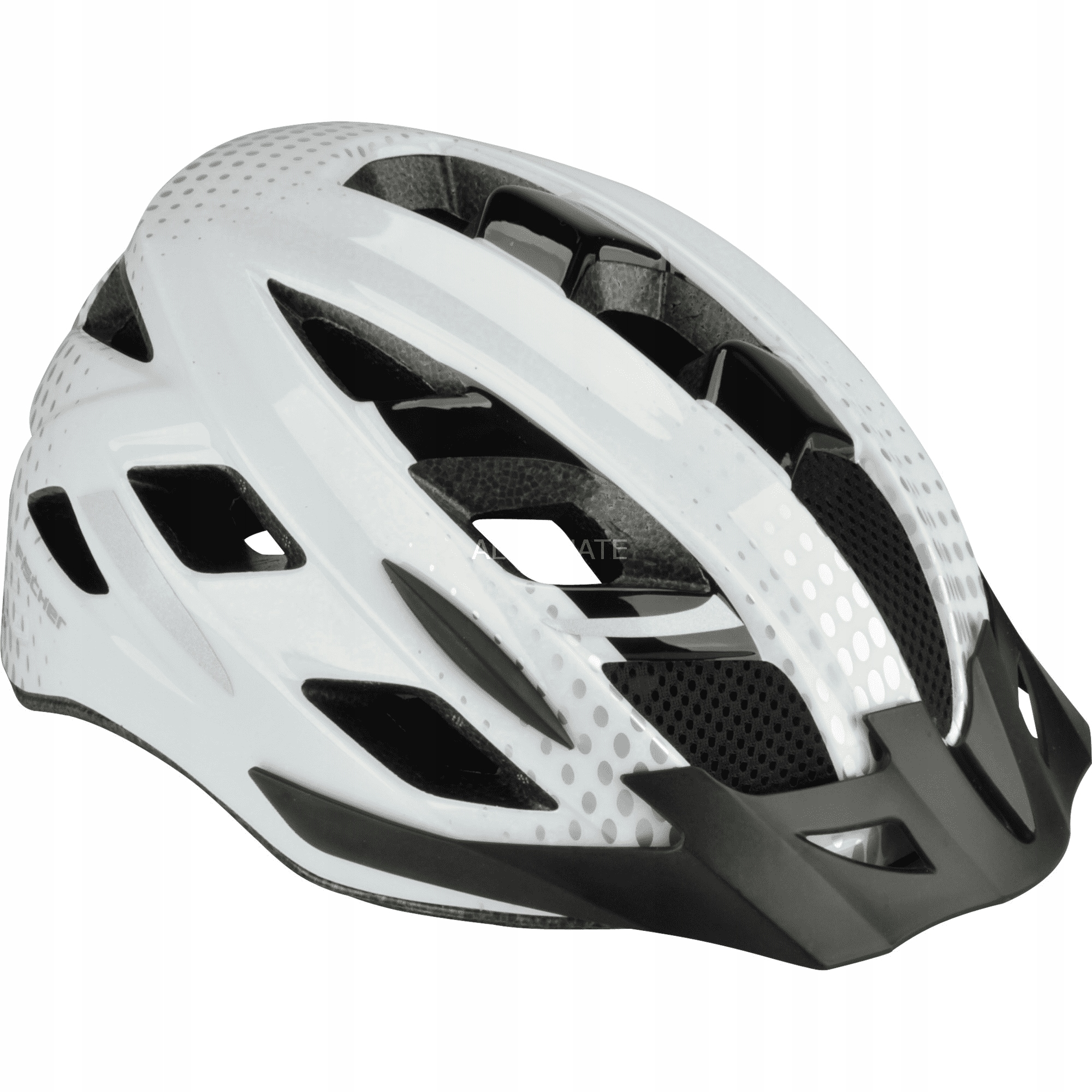 Kask rowerowy Fischer Biały Mtb r. L/XL (58-61 cm)