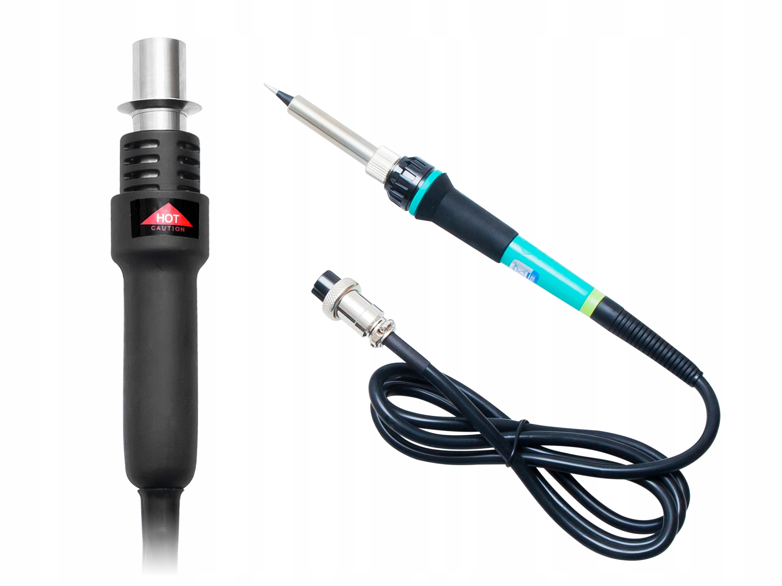 ZESTAW PROFESJONALNA STACJA LUTOWNICZA GROTOWA HOT AIR LCD 2W1 Model PR-ZD-912