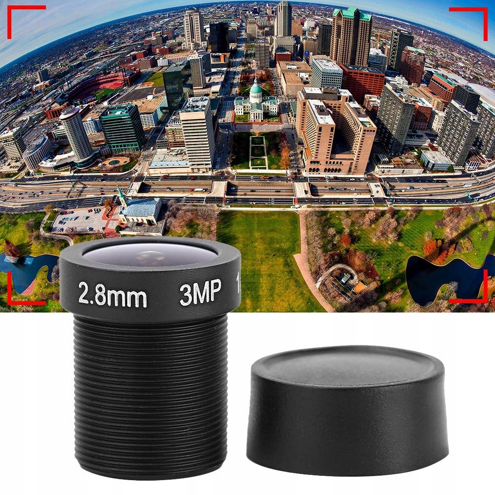 SONEW Obiektyw CCTV 28 mm 3MP HD Kamera 115 Stopni Do Monitoringu CCTV — miniatura 6