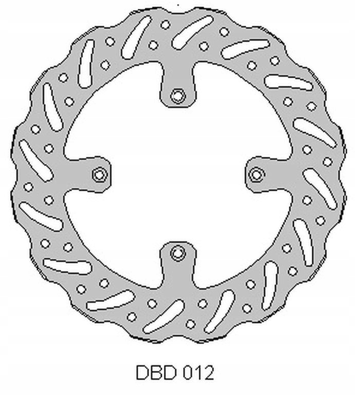 Delta Braking Predný Brzdový Kotúč Kawasaki Kx 125 '89-'02, Kx 250 '89-02
