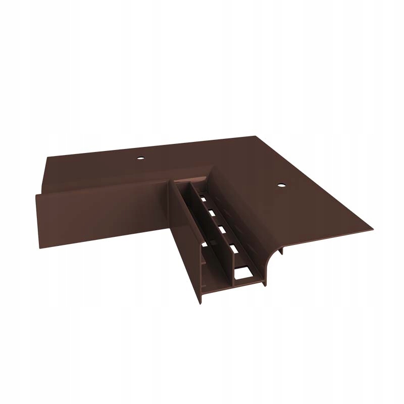 Vnitřní roh 90 stupňů W20 Hnědý Ral 8019 Renoplast
