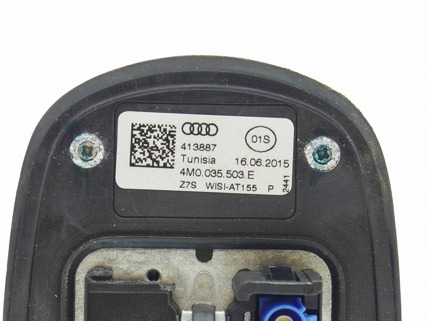 antenne dach radio GPS AUDI A4 B9 LZ7S 4M0035503E