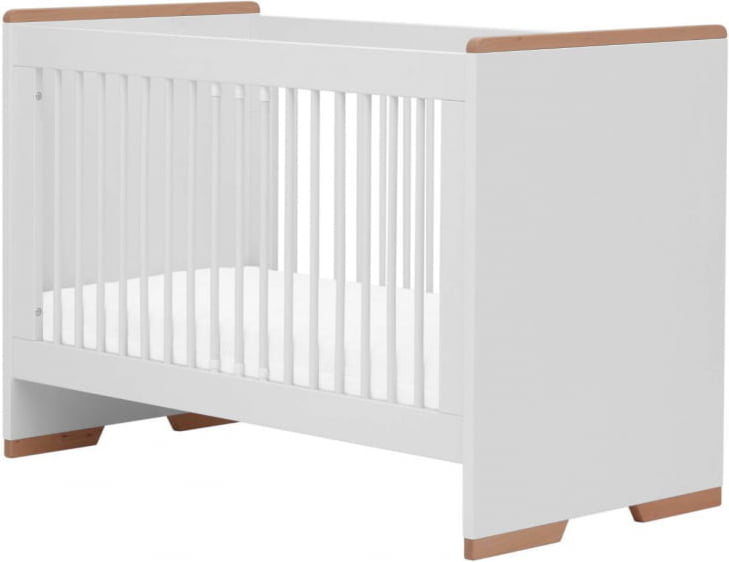 Łóżeczko 60x120 cm Dziecięce Białe Snap