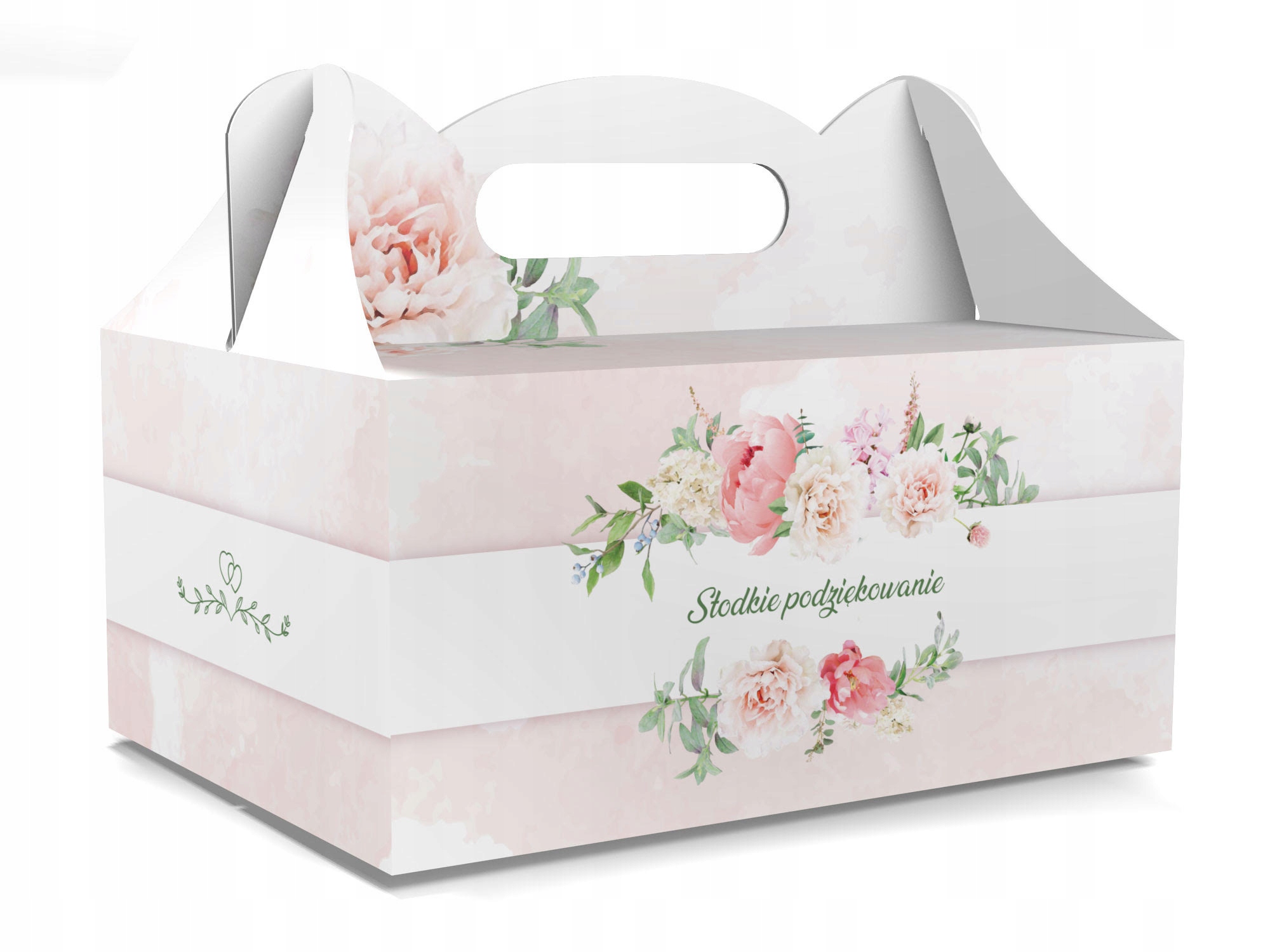 

Pudełka na ciasto tort Ślub Wesele tort 50 sztuk