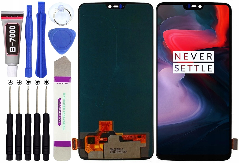 Displej pro OnePlus 6 A6000 Oled LCD Dotyková obrazovka
