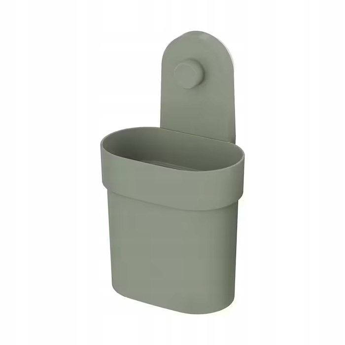 POJEMNIK NA ŚCIENNY Z PRZYSSAWKĄ MOCNY IKEA OBONAS