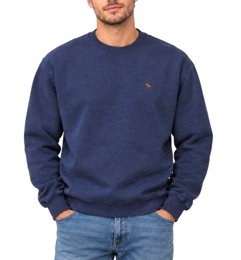 mikina Abercrombie&Fitch L 40 hollister tmavě modrá