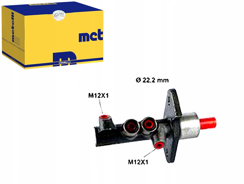 METELLI НАСОС ТОРМОЗНОЙ 1015250 10531 24212217203