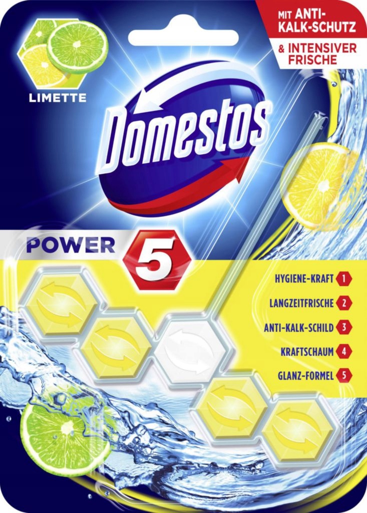 

Domestos Zawieszka Do Wc Kulki Lime 55 G