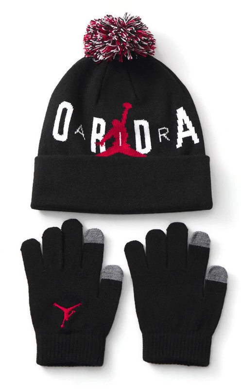 Komplet Air Jordan Essential Čepice Rukavice 8 – 14 Let Originální