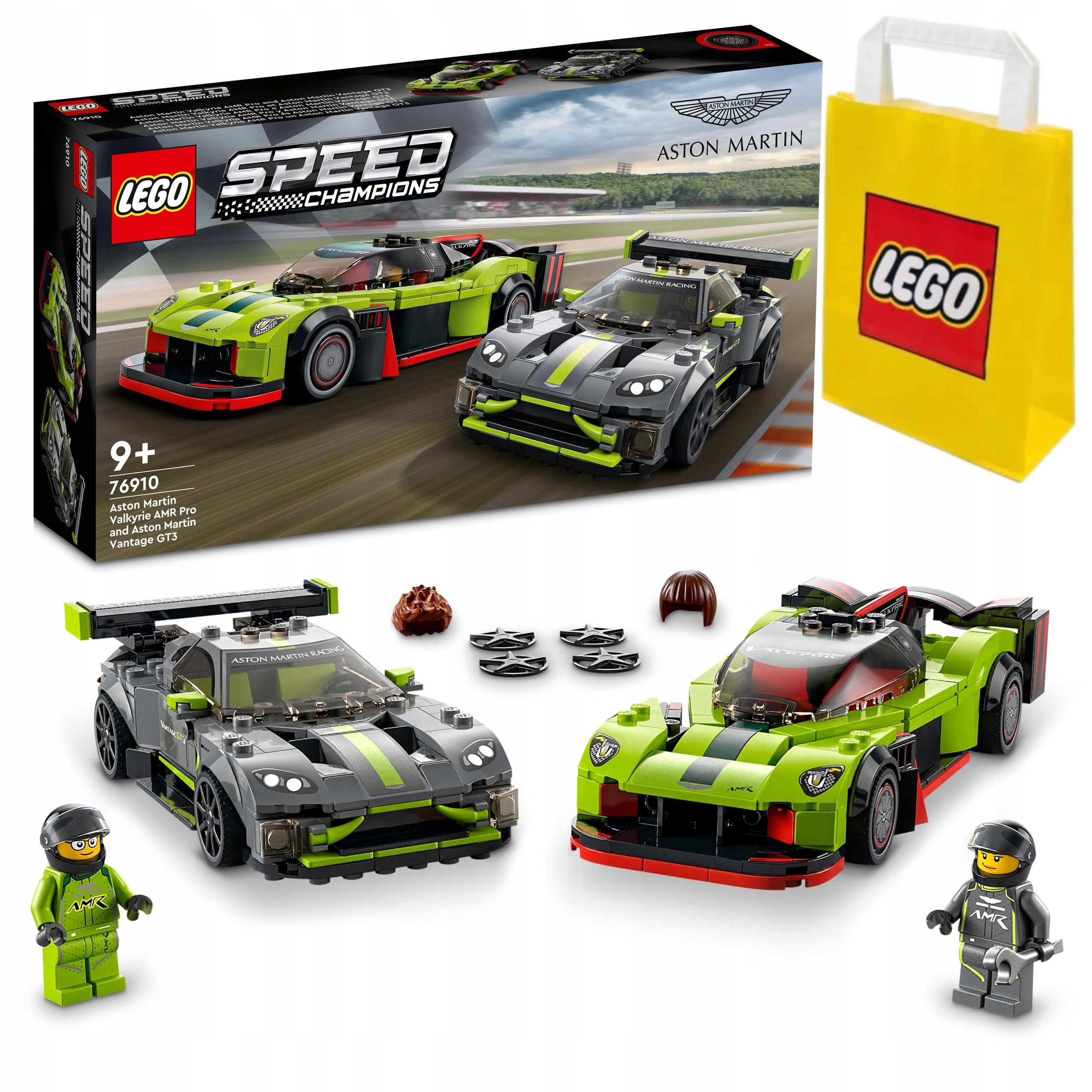 Lego Speed Champions Aston Martin Valkyrie Set 76910 Nový Dárek Taška