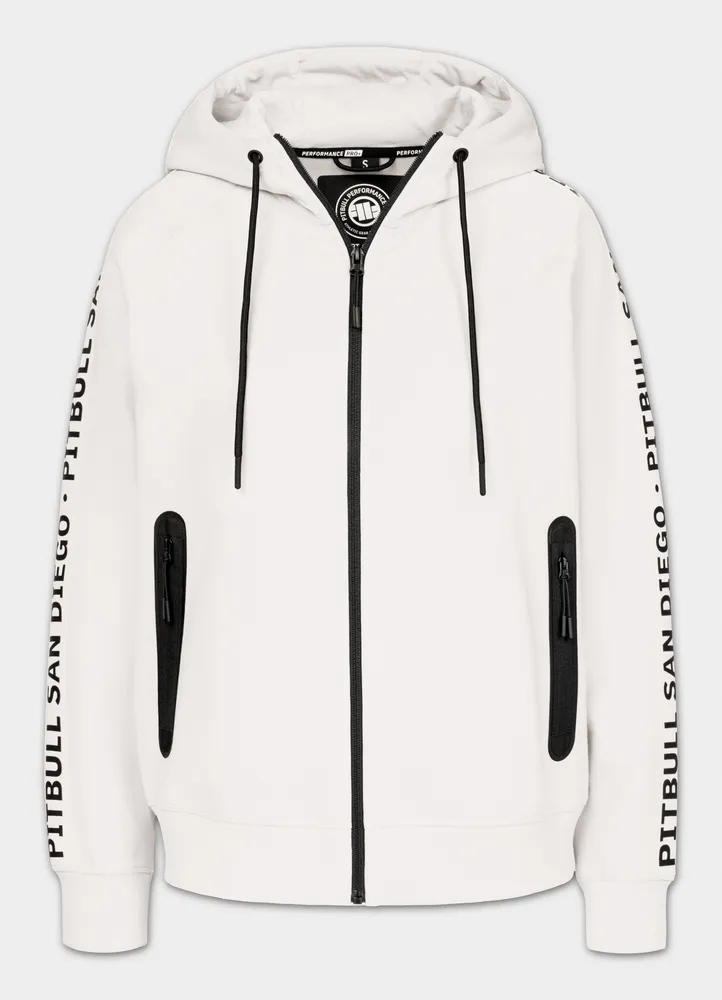 Dámská Tepláková rozepínací mikina s kapucí Pitbull Tape Explory S