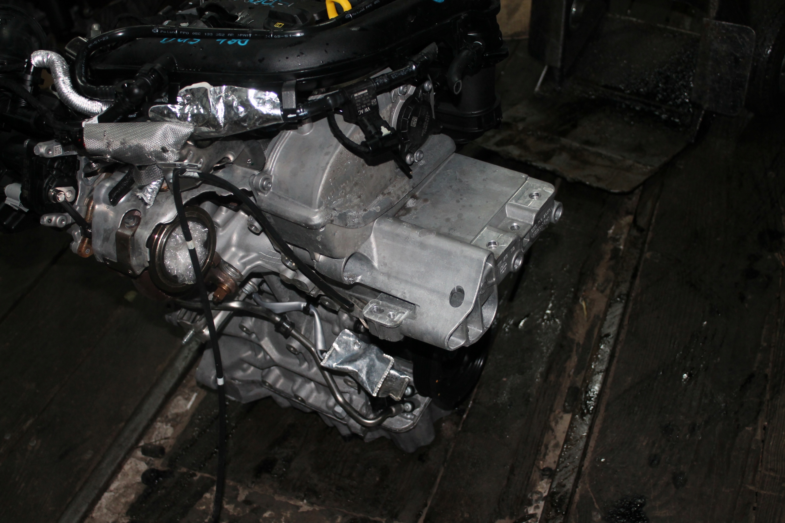 engine complete VW SKODA DUS 1,0 TSI 7 TYSKM