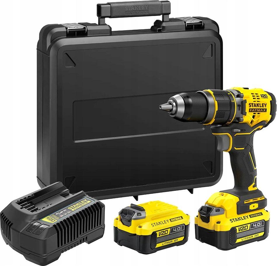 Black & Decker 18V V20 Premium Brushless Hammer Drill Driver 4.0Ah Kit