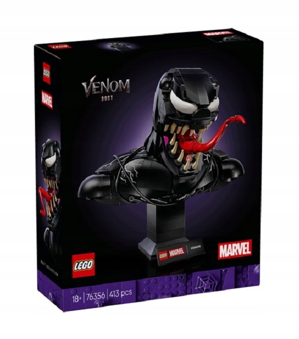 Lego 76356 Hrdinové Marvel Busta Venoma