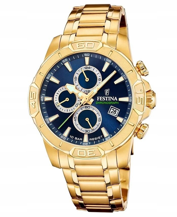 Pánské Hodinky Festina Timeless Chrono F20705/5 45,00 mm 10 Atm