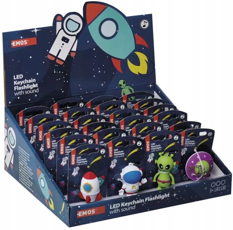 MAS24 BRELOK LED Z DŹWIĘKIEM EMOS P4712 KOSMOS Kod producenta 8592920089620