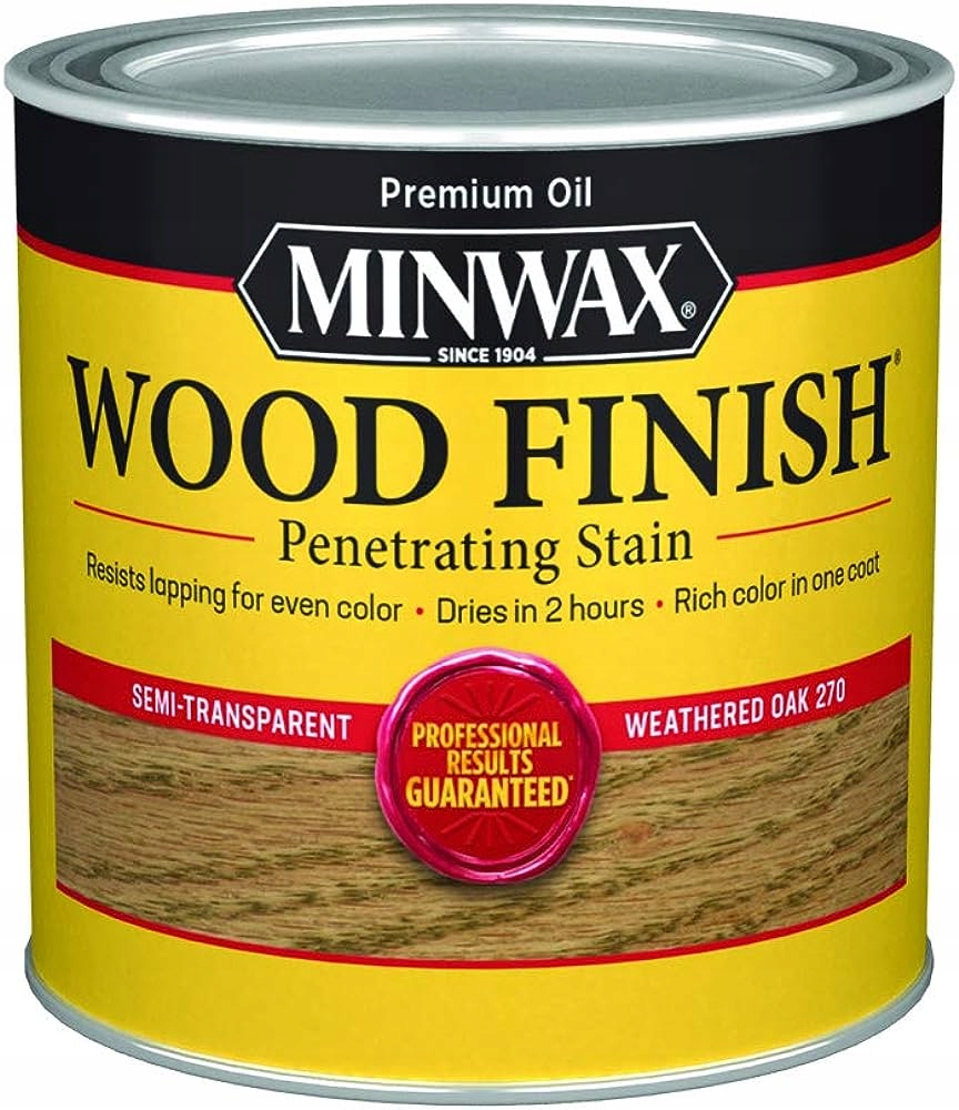 Bejca olejna do drewna szybkoschnąca Minwax WoodFinish 946ml Popielaty Dąb