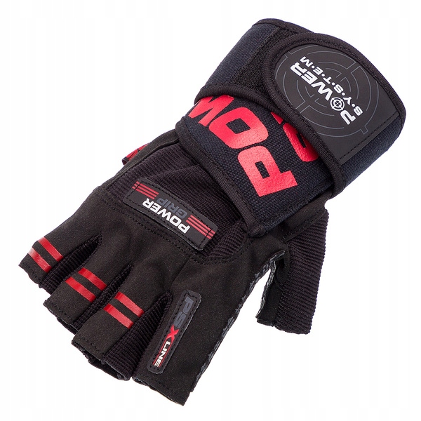 RĘKAWICE na SIŁOWNIĘ RĘKAWICZKI POWER GRIP SYSTEM Rozmiar M