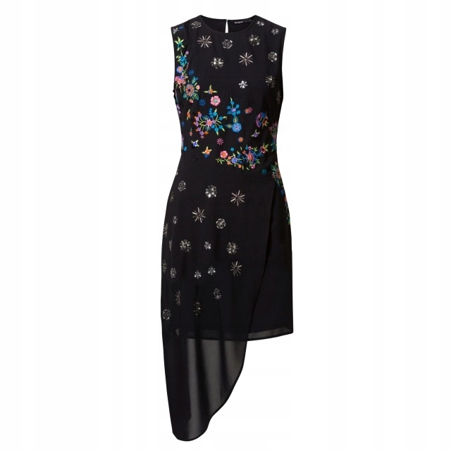 

Desigual Vest Verso sukienka czarna 38 PH311 7