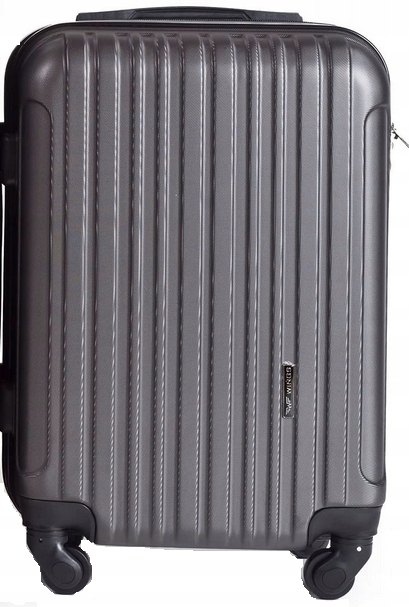 Wings Walizka twarda kabinowa Abs Flamingo 38 l Czarna