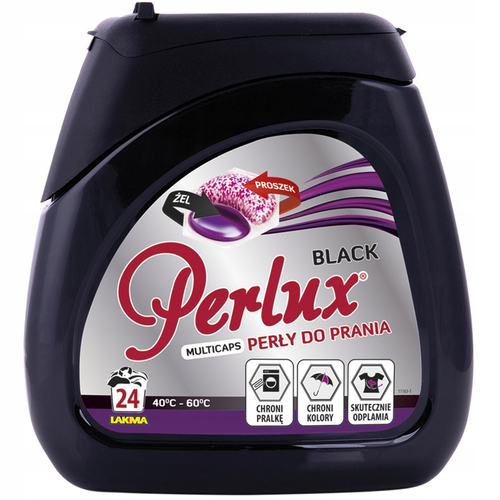 

Perlux kapsułki do prania czarnego 24 szt black