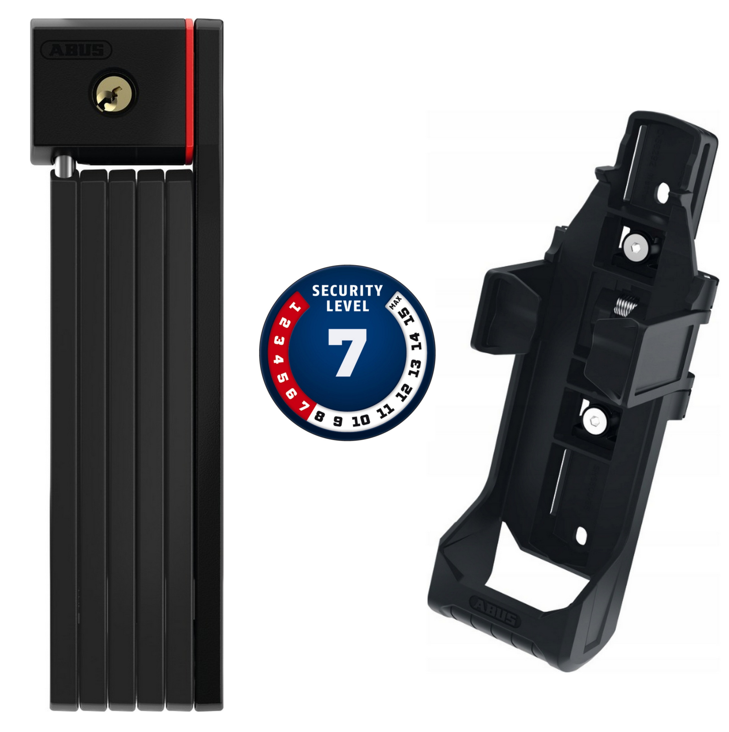 Zapięcie składane Abus uGrip Bordo 5700K /80 /sl7/ Black Sh