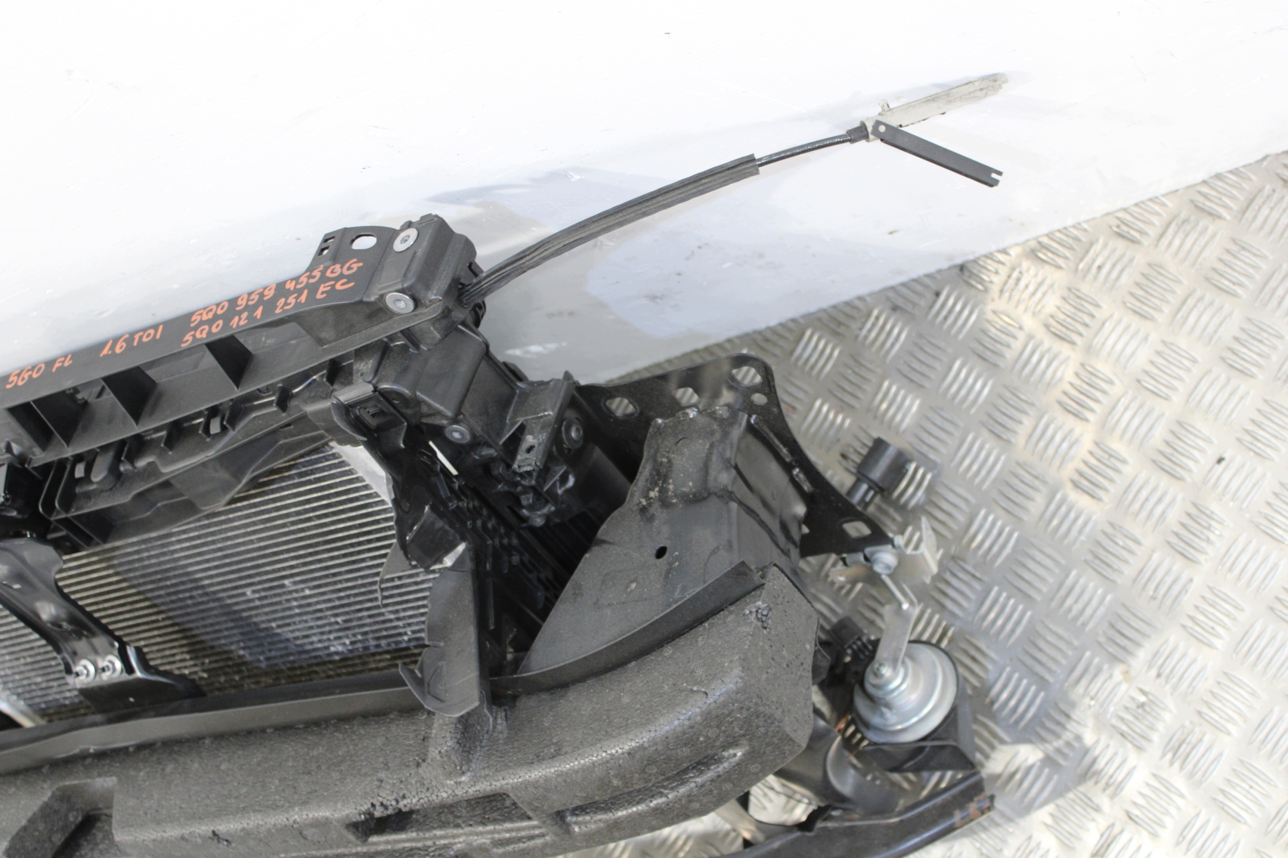 support panel for radiators front radiator pillar VW GOLF VII 7 5G0 LIFT 1.6 TDI