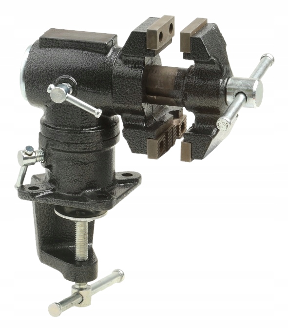 Otočný Svěrák 65 mm 360° Multifunkční Litinový