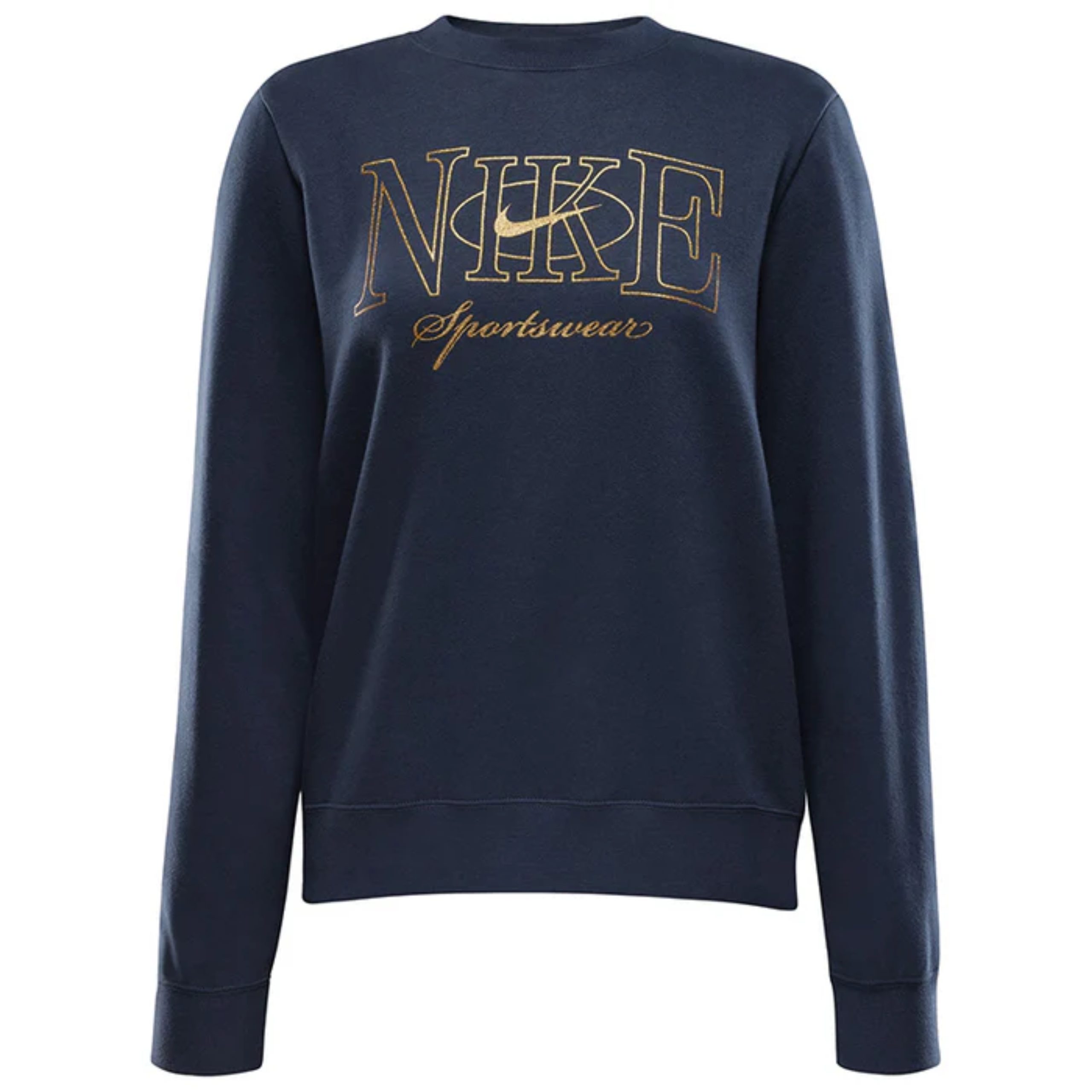 Mikina Nike FV8057-451 modrá, sportovní, bavlněná, originální, velikost M