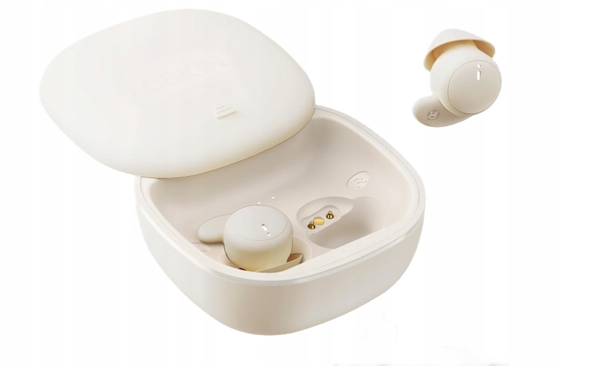 Słuchawki douszne do spania z bluetooth Ifecco beżowe